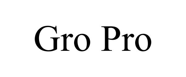  GRO PRO