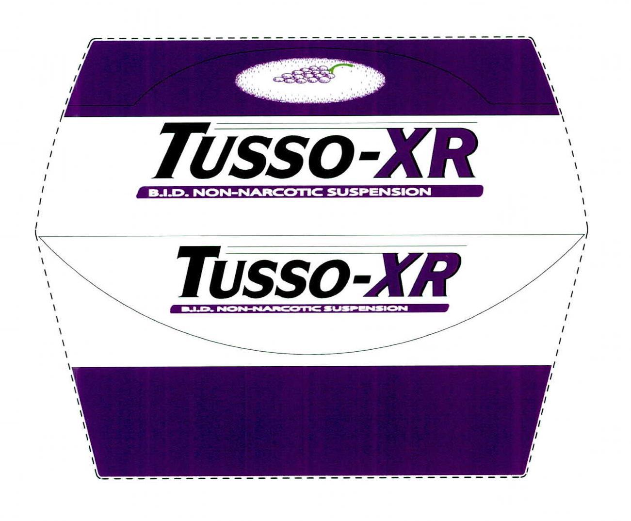 Trademark Logo TUSSO-XR