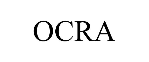 Trademark Logo OCRA