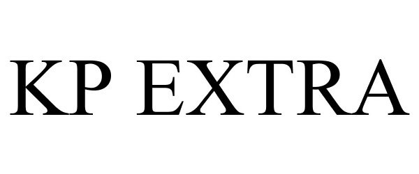 Trademark Logo KP EXTRA