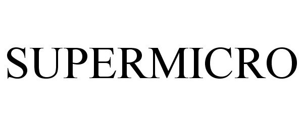 Trademark Logo SUPERMICRO