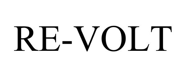 Trademark Logo RE-VOLT