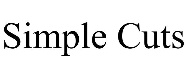 Trademark Logo SIMPLE CUTS