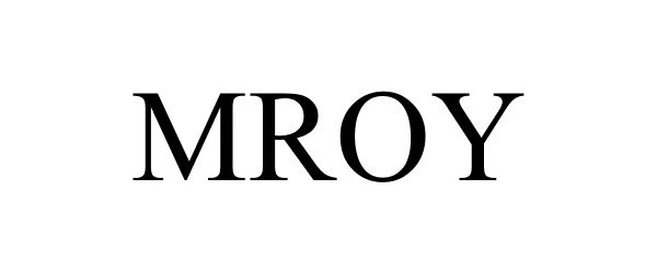  MROY