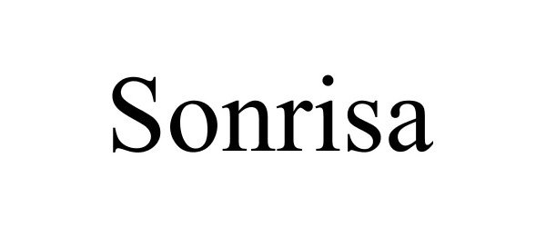 Trademark Logo SONRISA