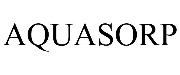 Trademark Logo AQUASORP