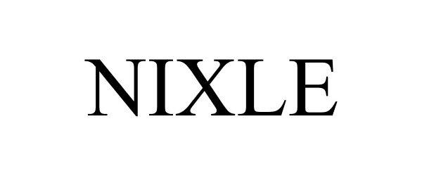 Trademark Logo NIXLE