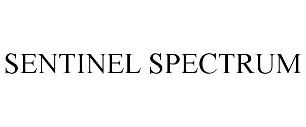 Trademark Logo SENTINEL SPECTRUM