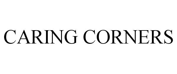 Trademark Logo CARING CORNERS