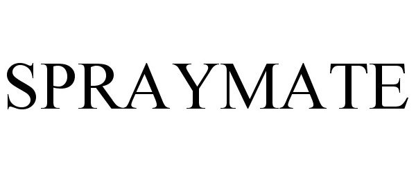 Trademark Logo SPRAYMATE