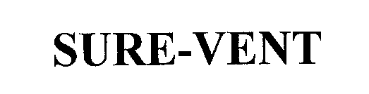 Trademark Logo SURE-VENT