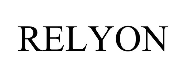 Trademark Logo RELYON