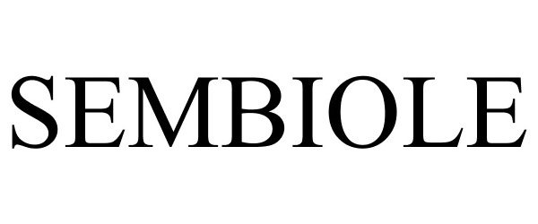 Trademark Logo SEMBIOLE