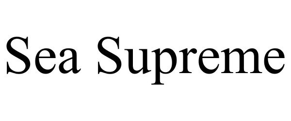  SEA SUPREME