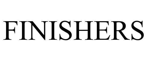 Trademark Logo FINISHERS