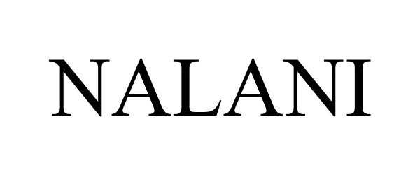 Trademark Logo NALANI