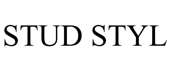 Trademark Logo STUD STYL