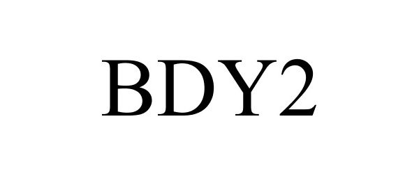 Trademark Logo BDY2