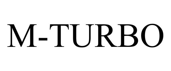 Trademark Logo M-TURBO