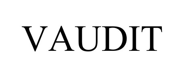 Trademark Logo VAUDIT