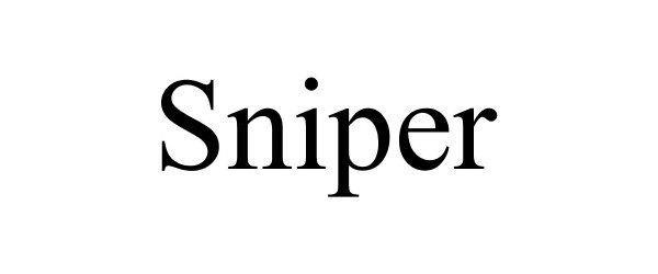 Trademark Logo SNIPER