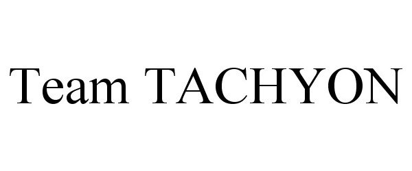  TEAM TACHYON