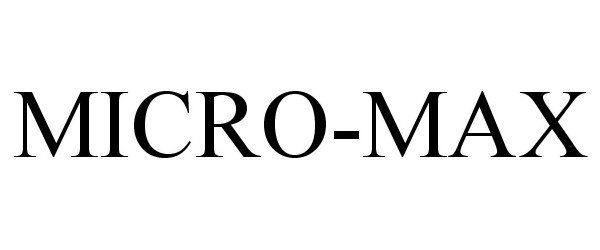 Trademark Logo MICRO-MAX