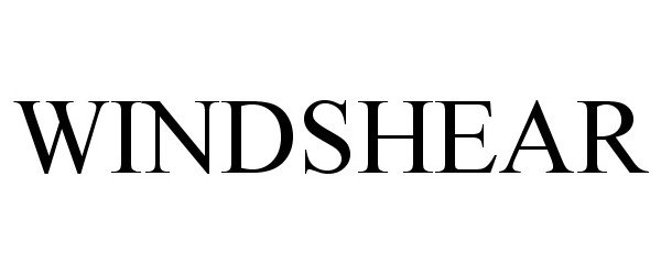 Trademark Logo WINDSHEAR