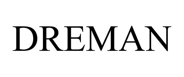 Trademark Logo DREMAN
