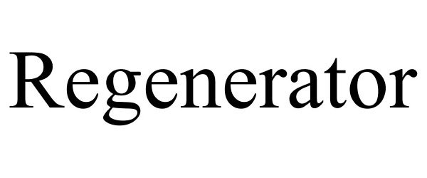  REGENERATOR