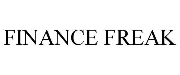 Trademark Logo FINANCE FREAK