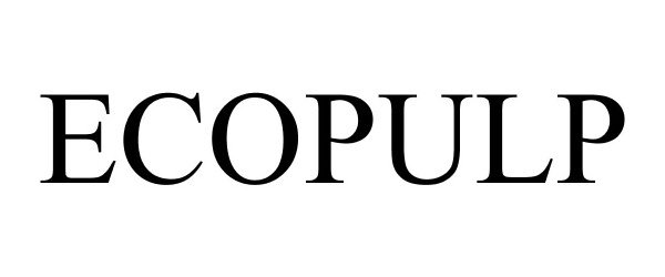 Trademark Logo ECOPULP