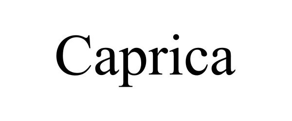 Trademark Logo CAPRICA