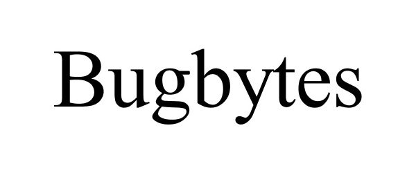 Trademark Logo BUGBYTES