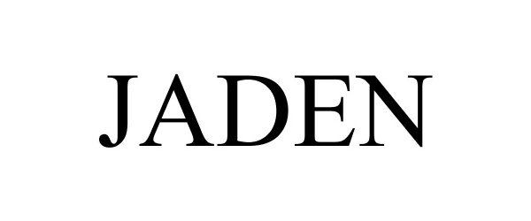 Trademark Logo JADEN