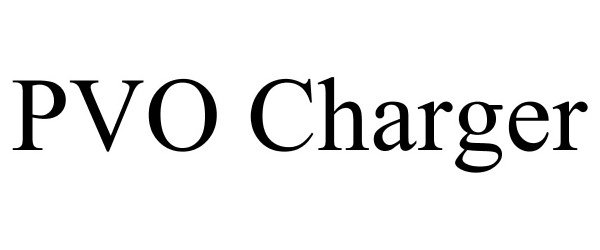 Trademark Logo PVO CHARGER