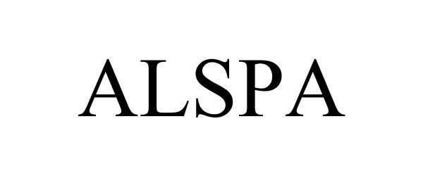 Trademark Logo ALSPA