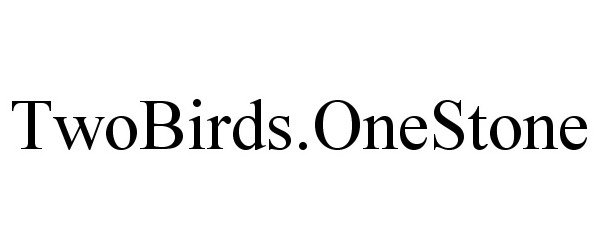 Trademark Logo TWOBIRDS.ONESTONE