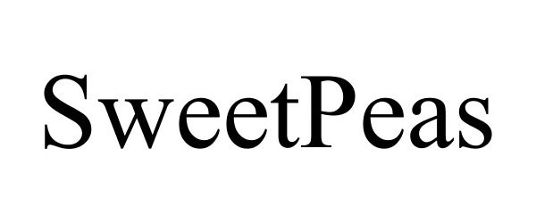 Trademark Logo SWEETPEAS