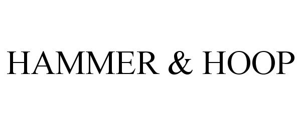  HAMMER &amp; HOOP