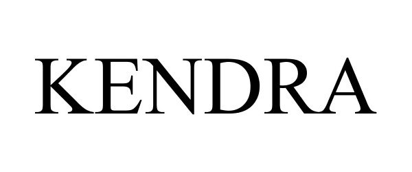 Trademark Logo KENDRA