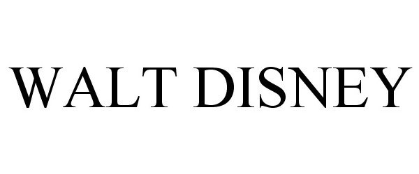 Trademark Logo WALT DISNEY