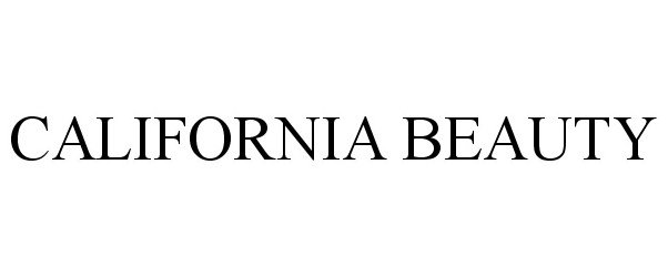  CALIFORNIA BEAUTY