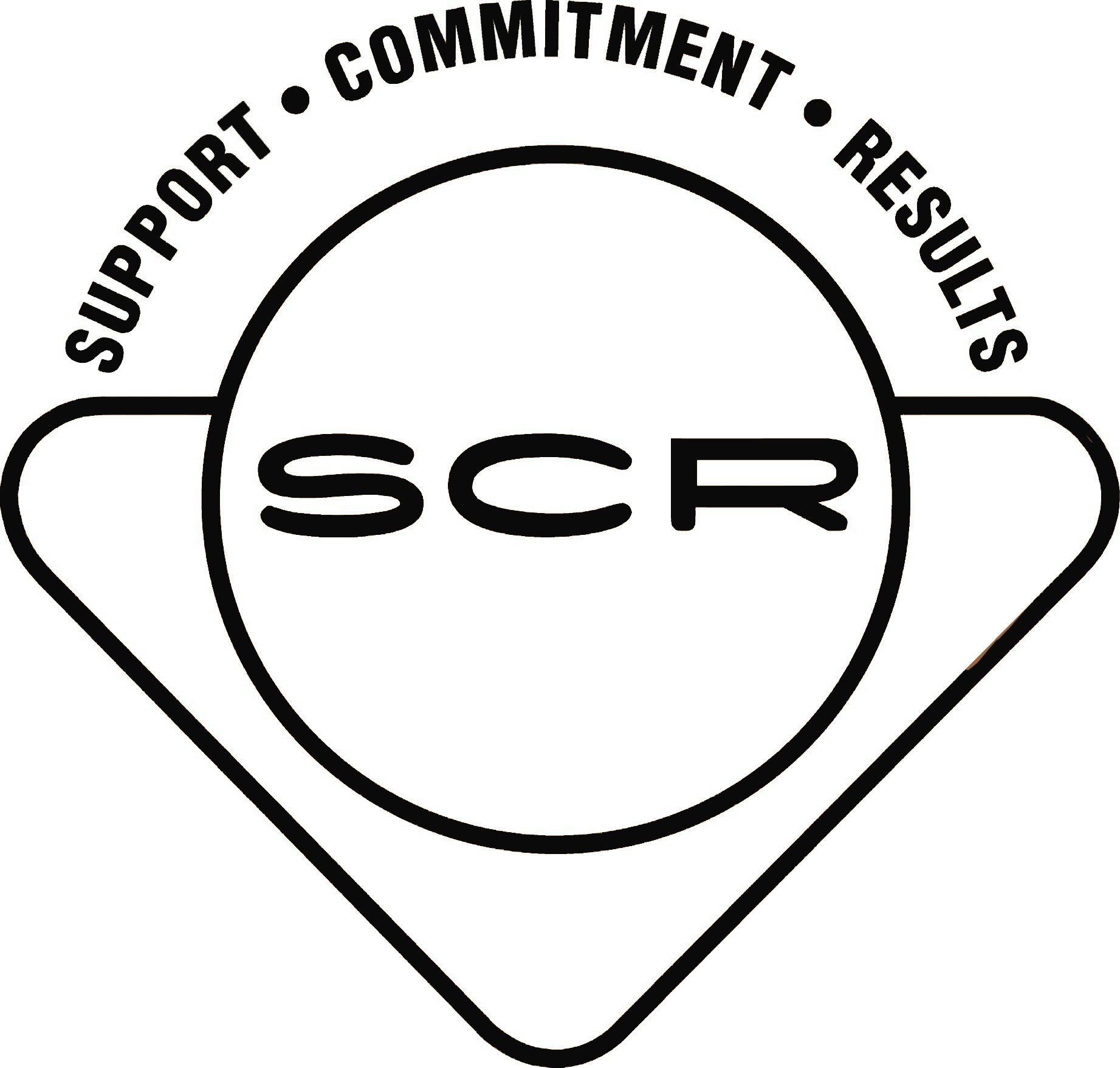 Trademark Logo SCR SUPPORT Â· COMMITMENT Â· RESULTS