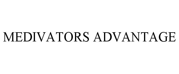 Trademark Logo MEDIVATORS ADVANTAGE