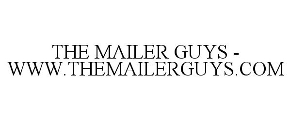  THE MAILER GUYS - WWW.THEMAILERGUYS.COM