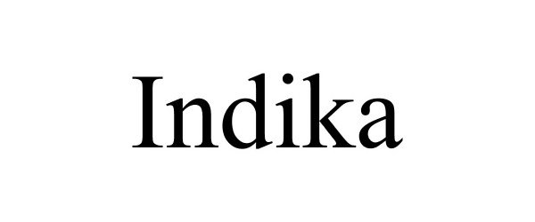 Trademark Logo INDIKA