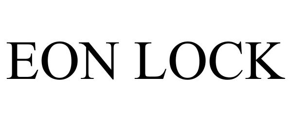 Trademark Logo EON LOCK