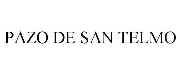 Trademark Logo PAZO DE SAN TELMO