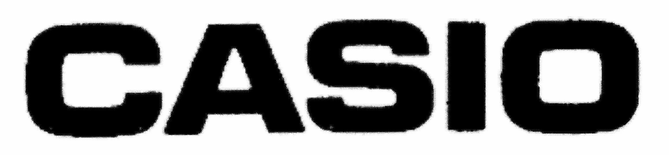 Trademark Logo CASIO